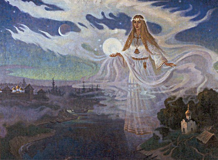 Лунная дева Акканийди и старуха Акка
