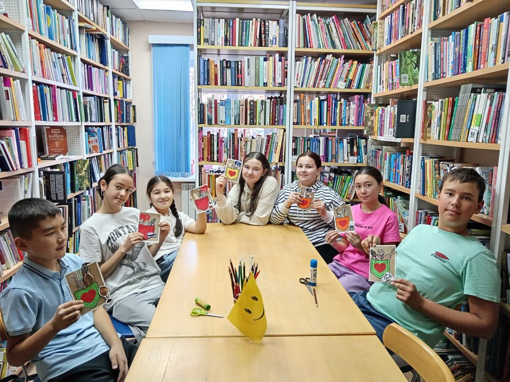 Мастер-класс «Мой папа самый лучший» в библиотеке (универсальной) № 2