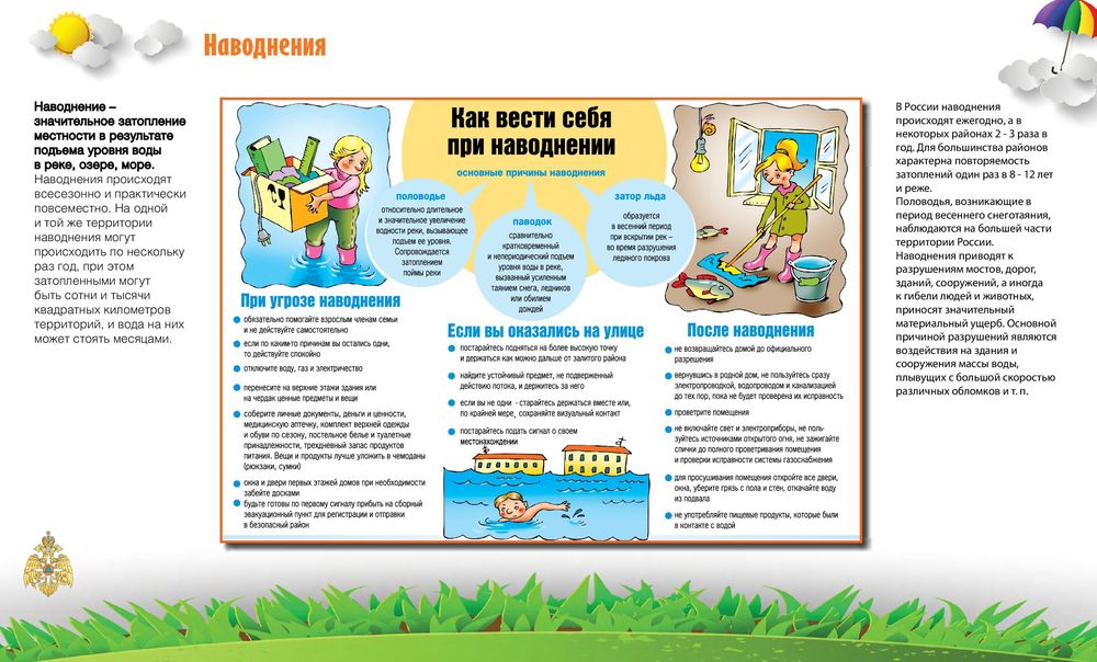 Безопасность при наводнении